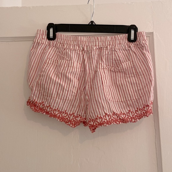 Loft Outlet pink and white striped shorts - Picture 2 of 2